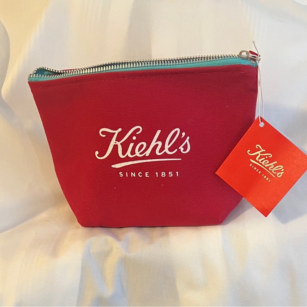 Kiehl's Vibrant Red Travel Case